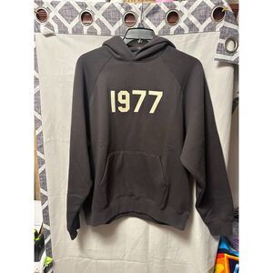 NWT Essentials Fear Of God 1977 Hoodie In Iron Size Small Mens